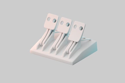 Preview: Minimalist gaming pedal set