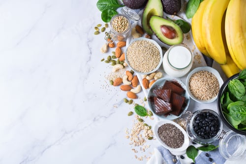 Preview: Food rich in magnesium, healthy eating and dieting