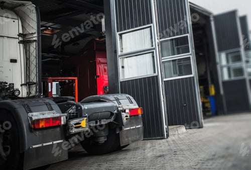 Preview: Servicing Semi Truck