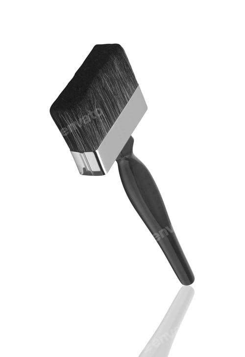 Preview: paintbrush isolated on white