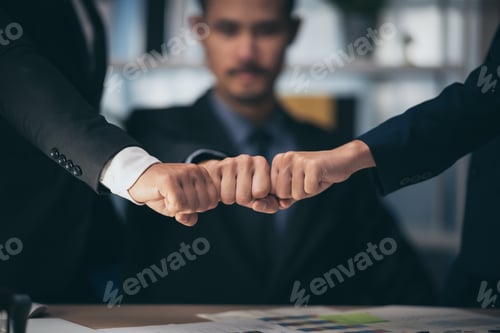 Preview: business approved stamp, permit document and certificate concept