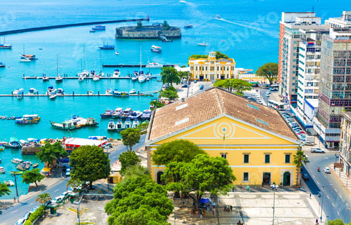 Preview: Aerial View Of Salvador In Bahia, Brazil