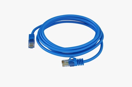 Preview: Blue Ethernet Cable Assembly