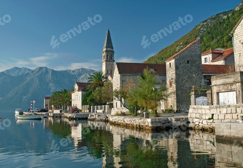 Preview: perast village on kotor bay montenegro