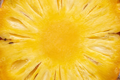 Preview: Close up of sliced pineapple