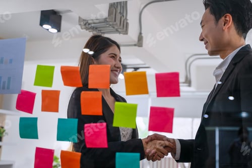 Preview: White collar workers are meeting at office.