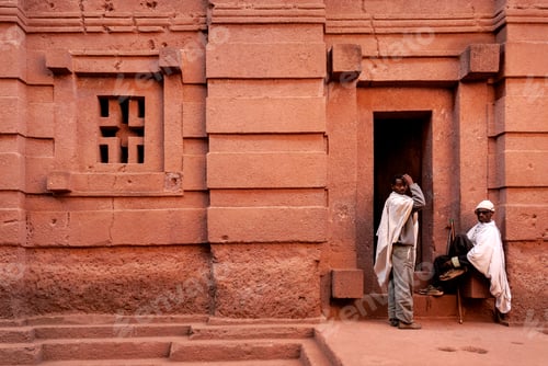 Preview: lalibela ancient rock-hewn monolithic churches landmark heritage site in ethiopia