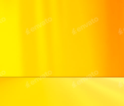 Preview: Bright Yellow and Orange Abstract Background