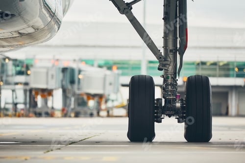 Preview: Wheels of the airplane