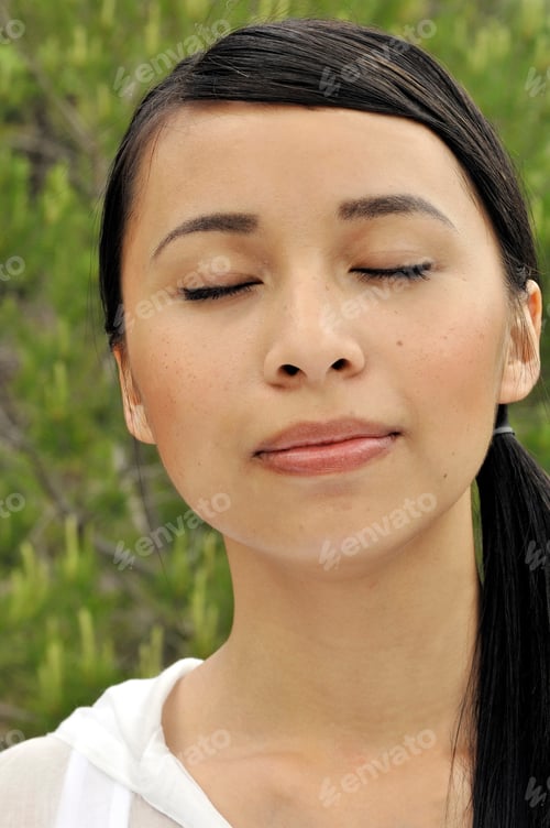 Preview: Portrait of a franco vietnamese woman
