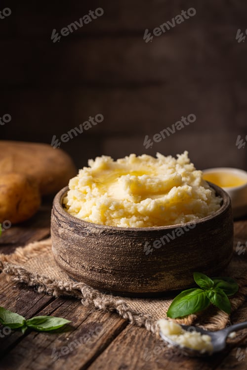 Preview: Mashed potatoes in bowl