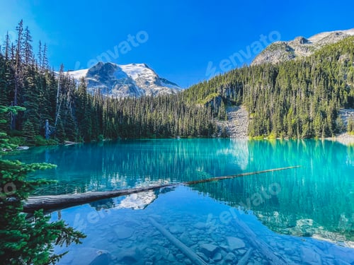 Preview: Scenic view of Joffre Lake, BC