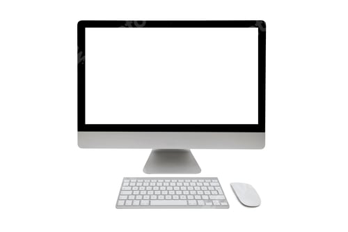 Preview: Desktop computer with wireless keyboard and mouse