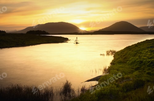 Preview: Sunset at Connemara National park