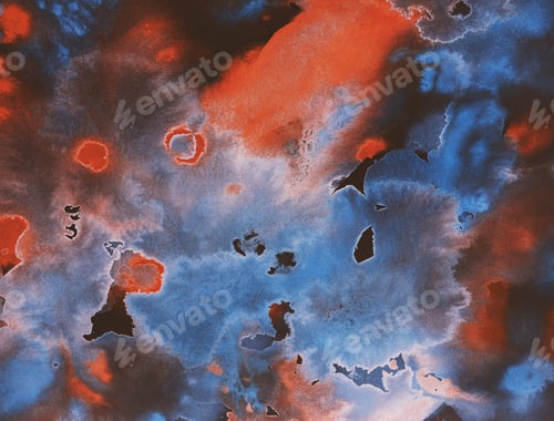 Preview: The Background Image On The Canvas Strokes Of Oil Paint