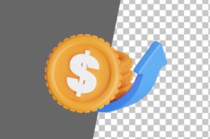 Preview: Profit 3D Icon