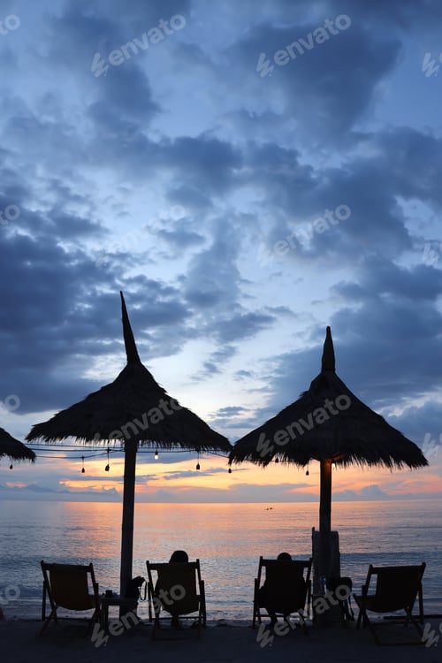 Preview: Relax on sunset beach