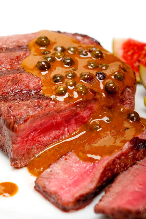 Preview: green peppercorn beef filet mignon