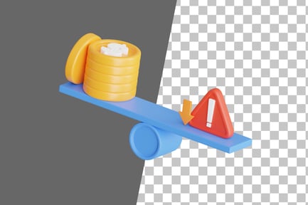 Preview: Risk 3D Icon