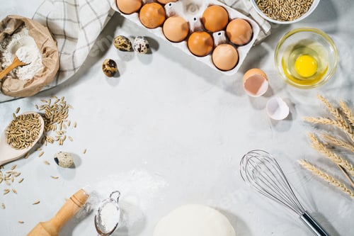 Preview: Natural ingredients for baking