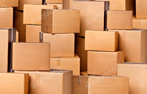 Preview: Cardboard boxes