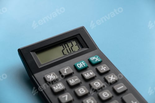 Preview: Concept of new year finance, inflation, recession, tax, budget and cost of living.