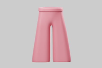 Preview: Pink cartoon pants