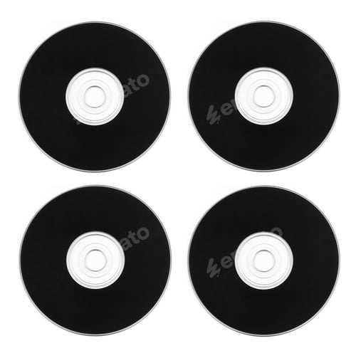Preview: Black vinyl record