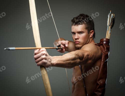 Preview: Wounded gladiator with bow