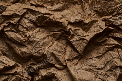 Preview: Background of the crumpled brown paper