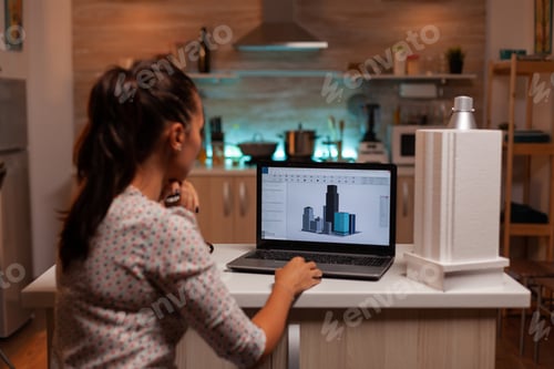 Preview: Architect holding building model