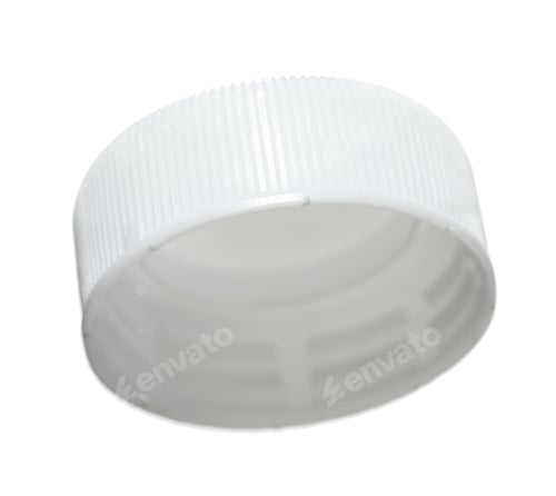 Preview: One water bottle cap isolated on white