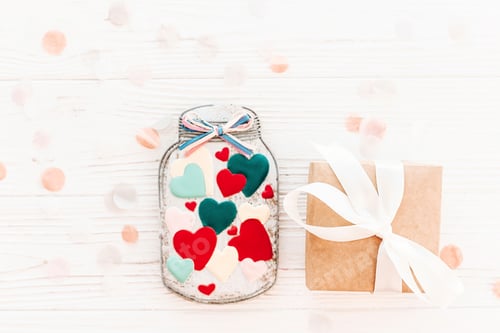 Preview: happy valentine's day greeting card
