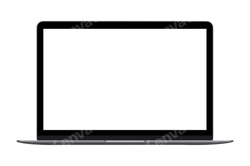 Preview: laptop, mockup, isolation, computer monitor