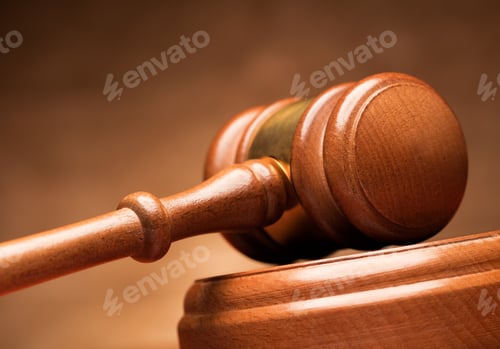 Preview: Wooden gavel