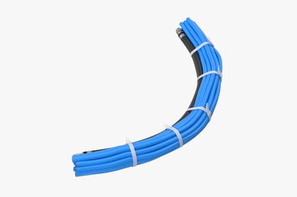 Preview: Blue Hydraulic Cables Kit