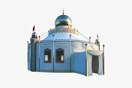 Preview: Ornate Persian Tent Structure