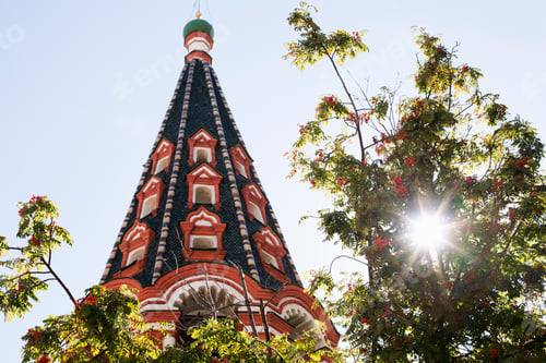 Preview: Tented roof of St Basil's cathedral, Moscow, Russia