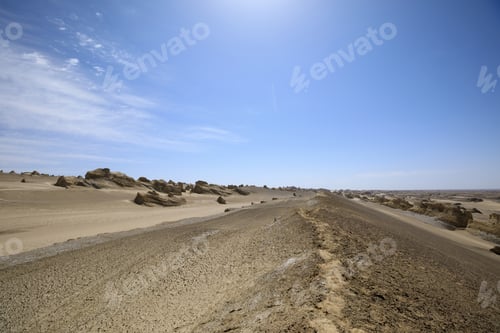Preview: Yardang landform landscape in west of china