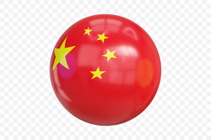 Preview: 3D China Flag
