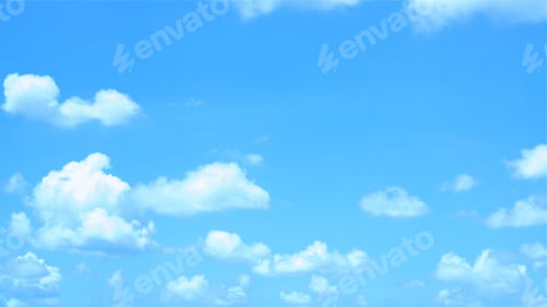 Preview: blue sky background with clouds