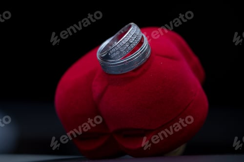 Preview: Ring jewellery ornamental round fingers hand diamond weddings silver gold