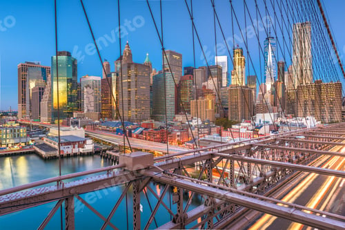 Preview: New York, USA Lower Manhattan skyline
