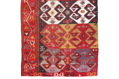Preview: Hand woven antique Turkish carpet