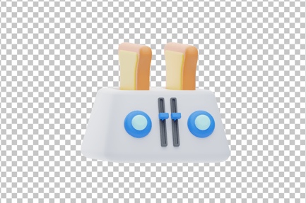 Preview: Toaster 3D Icon