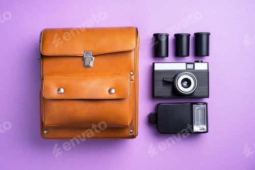 Preview: Analog camera and accessories
