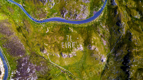 Preview: Aerial view of 71 Eire in Connacht, Ireland