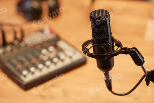 Preview: Studio Microphone and Audio Mixer
