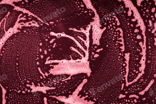 Preview: Drops- Liquid Foam. Fluid Aqua- Abstract Pattern Nature. Background- Cleansing Wash. Shampoo