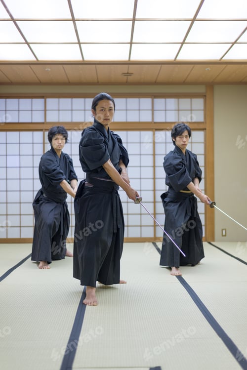 Preview: Samurai training in a traditional dojo in Tokyo